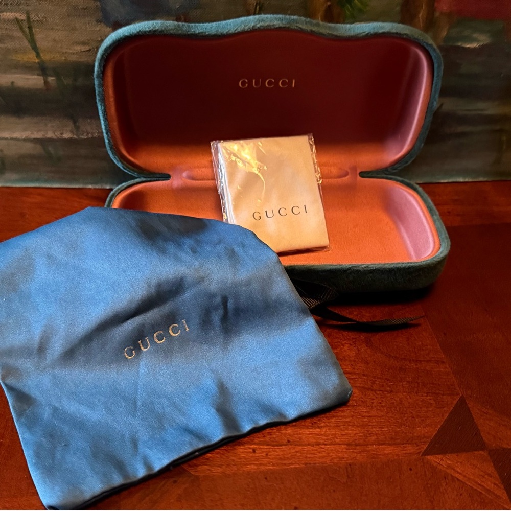 Gucci Blue Men's Accessory Set